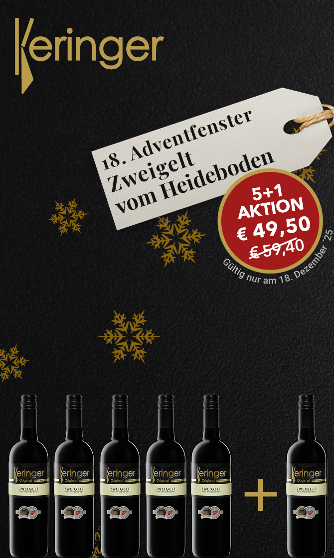 18. Adventfenster: 5+1 XMAS-Aktion Zweigelt vom HEIDEBODEN