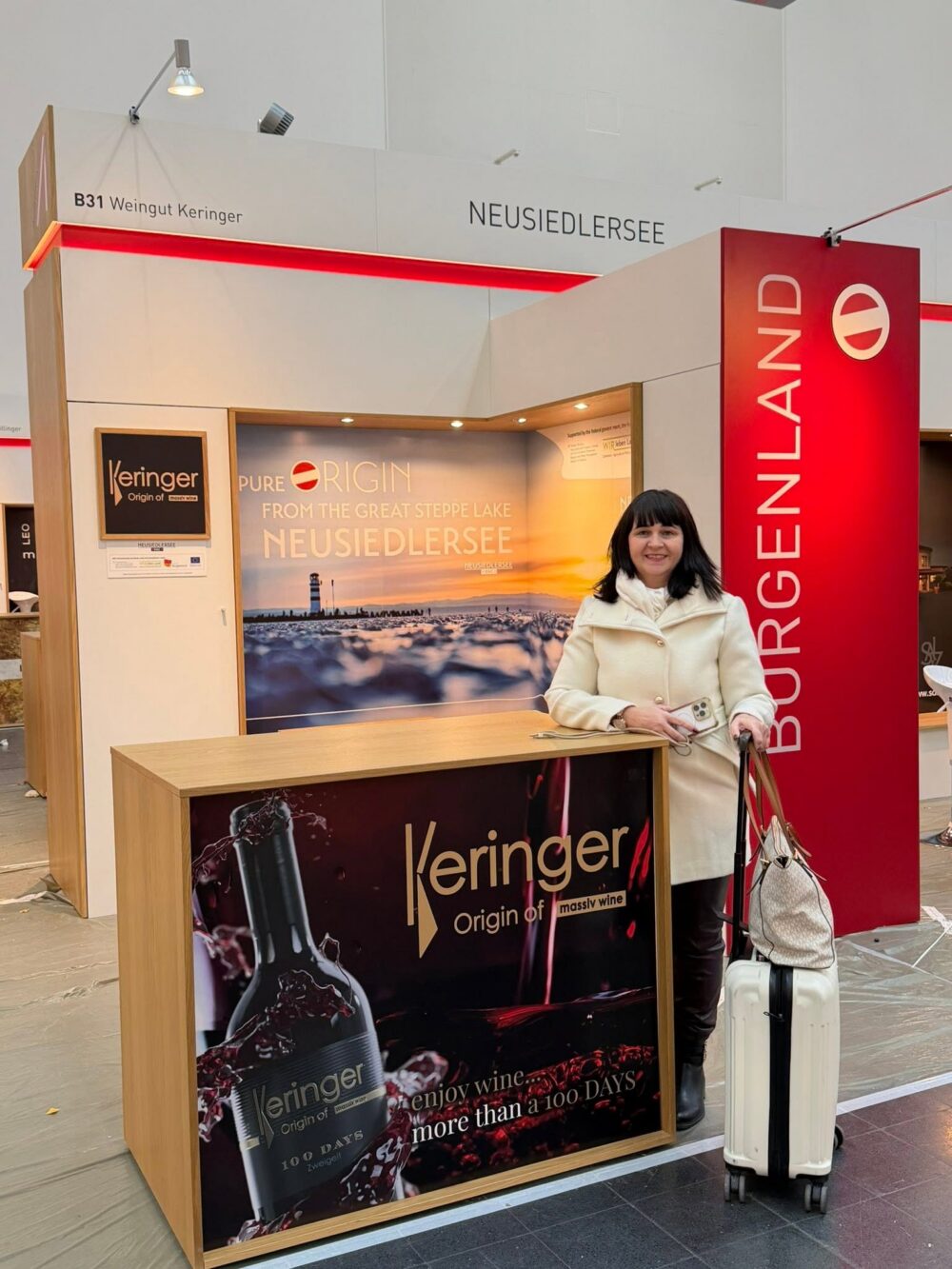 Marietta Keringer bei der Prowein 2026, Weingut Keringer