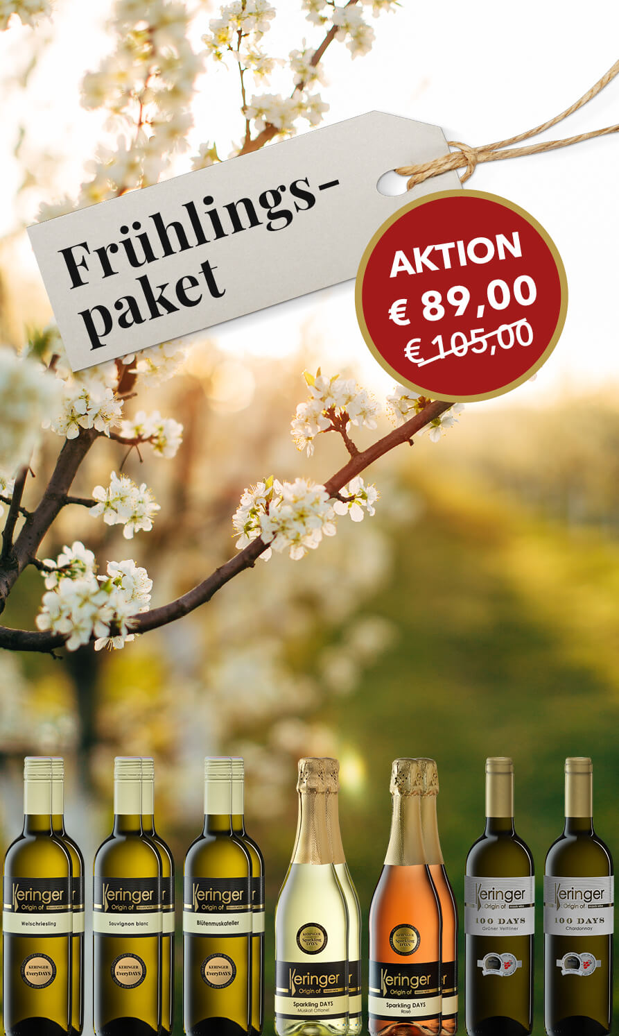 Ankünder Frühlingspaket, Weingut Keringer