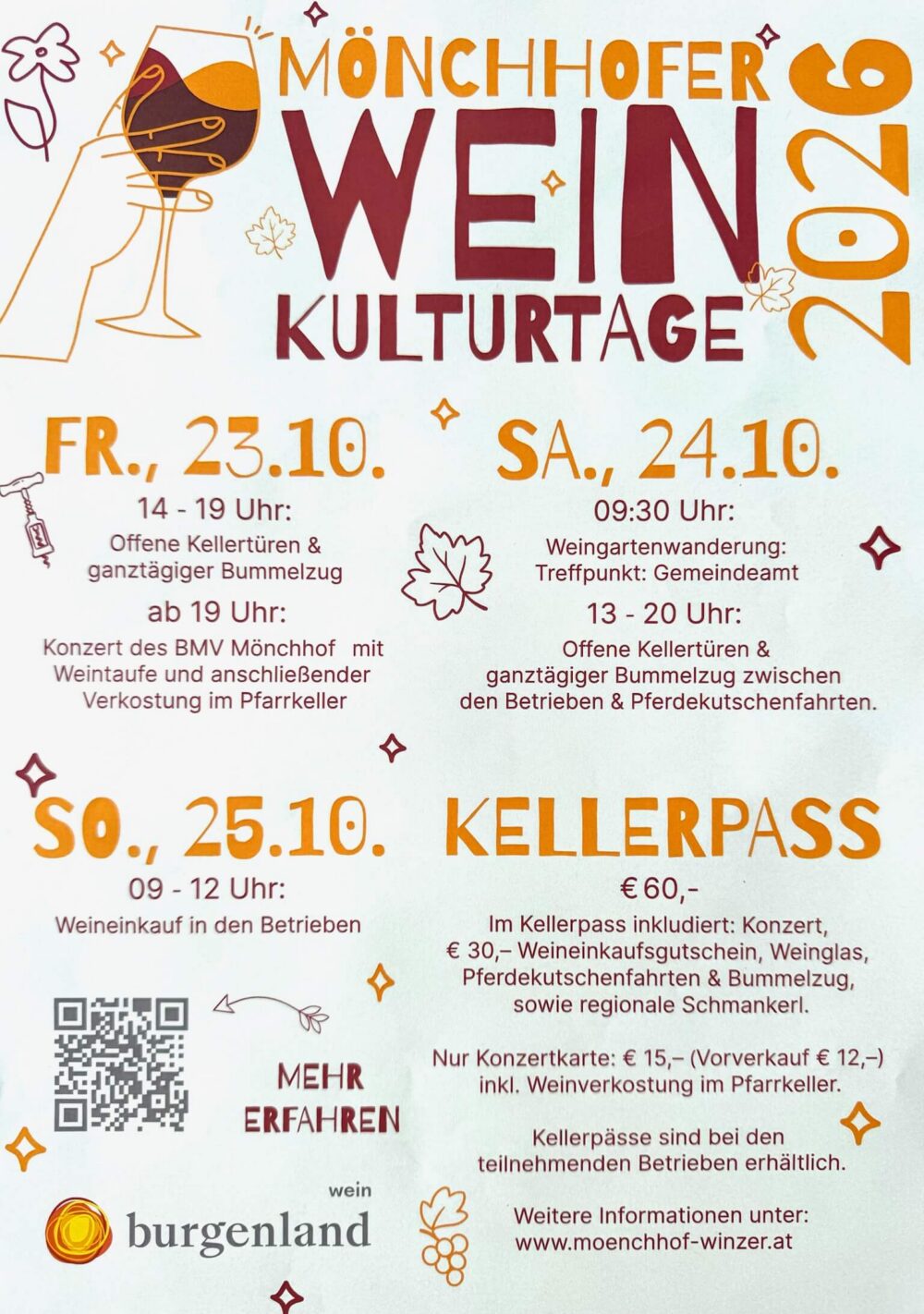 Mönchhofer Weinkulturtage 2026, Weingut Keringer