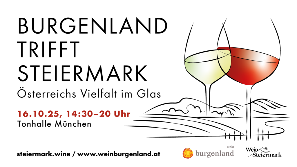 Wein Burgenland Veranstaltung München 2025 Oktober